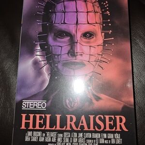 HELLRAISER RARE BIG BOX SEALED VHS horror,sci fi,thriller,zombie,romance,action